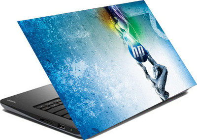 

hifex logo hp blue vinyl Laptop Decal 15.6