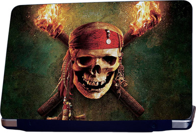 

ShopMantra Skull Face Vinyl Laptop Decal 15.6
