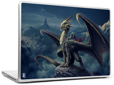 

Print Shapes Dragon rider hd Vinyl Laptop Decal 15.6