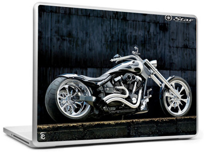 

Print Shapes Star motorcycle Vinyl Laptop Decal 15.6