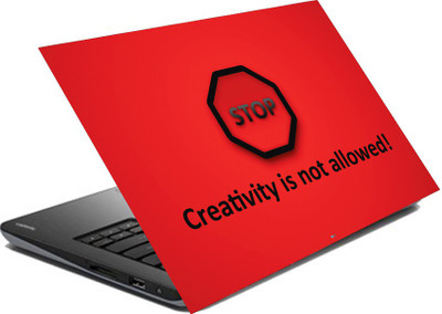 

hifex CREATIVITY QUOTE vinyl Laptop Decal 15.6
