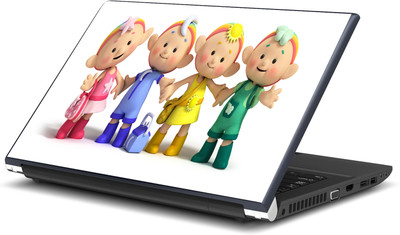 

Artifa Cute Cartoons Vinyl Laptop Decal 15.6