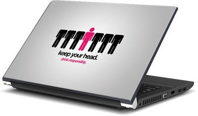 

ShopMantra Keep Your Head Up Vinyl Laptop Decal 15.6