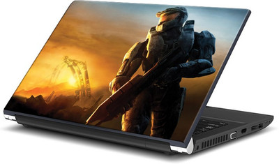 

ShopMantra Halo Gamer Character Vinyl Laptop Decal 15.6