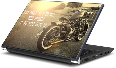 

Artifa Motorcycle Sunset Ride Vinyl Laptop Decal 15.6