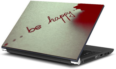 

Geek ....Be Happy Quote Laminated Vinyl Laptop Decal 15.6