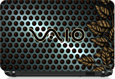

Print Shapes Steel Pattern VAIO Vinyl Laptop Decal 15.6