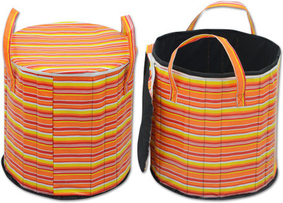 

Super India 10 L Multicolor Laundry Basket(PVC)