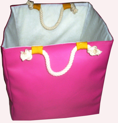 

Creative Textiles 20 L Lavender Laundry Basket(Leather)