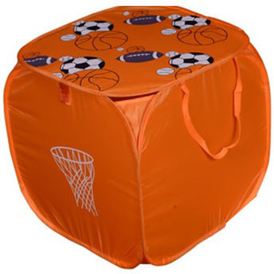 

Home Runner 8 L Orange Laundry Basket(Fibre)