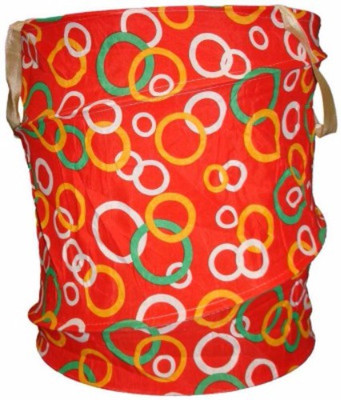 

Kids Mandi 20 L Red Laundry Basket(Polyester)