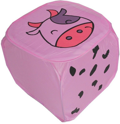 

Amita Home Furnishing 20 L Pink Laundry Basket(Fibre)