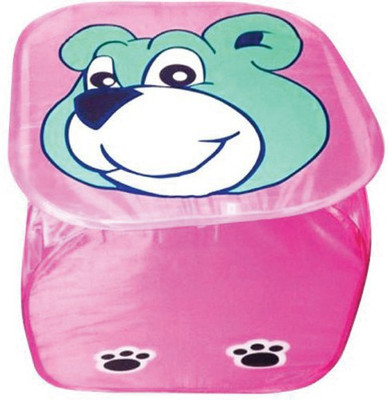 

Kids Mandi 15 L Pink Laundry Basket(Polyester)