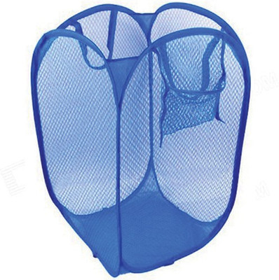

Kids Mandi 8 L Blue Laundry Basket(Polyester)