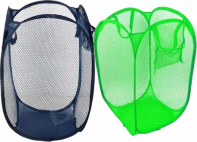 

Kids Mandi 16 L Blue, Green Laundry Basket(Polyester)