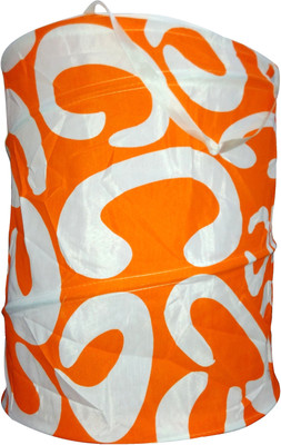 Riddhi Siddhi 6 L Orange Laundry Bag Nylon Riddhi Siddhi Laundry Baskets