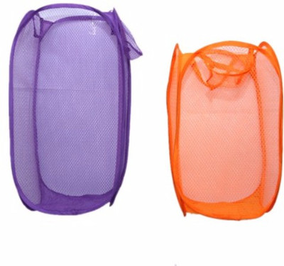 

Kids Mandi 16 L Purple, Orange Laundry Basket(Polyester), Orange;purple