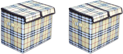 

The Intellect Bazaar 10 L Brown Laundry Basket(PVC)