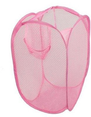 

Kids Mandi 3 L Pink Laundry Basket(Fibre)