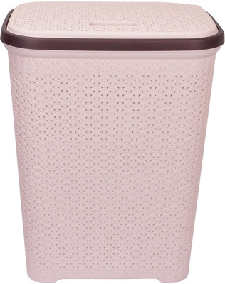 

Polyset 20 L Beige Laundry Basket(Plastic)