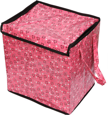 

Z Decor 20 L Multicolor Laundry Basket(Polyester)