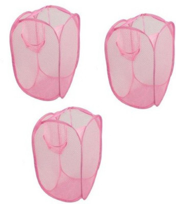 

Kids Mandi More than 20 L Pink Laundry Basket(Polyester)