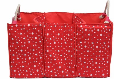 Creative Textiles 20 L Red Laundry Bag(Rexine)