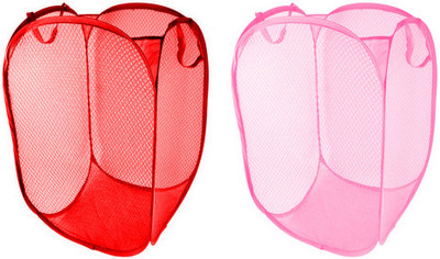 

Lavelle Kitchen 15 L Red, Pink Laundry Bag(Net), Pink;red