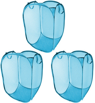 

Lavelle Lifestyle 15 L Light Blue Laundry Basket(Net)