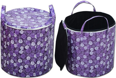 

Super India 10 L Purple Laundry Basket(PVC)