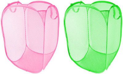 

Lavelle Lifestyle 15 L Green, Pink Laundry Bag(Net)