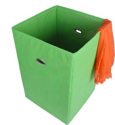 

JMD 10 L Green Laundry Basket(Cotton)