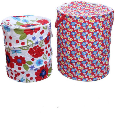 KUBER INDUSTRIES 20 L Multicolor Laundry Bag(Cotton)