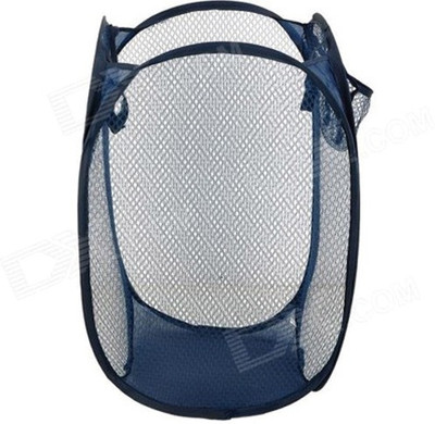 

Kids Mandi 8 L Blue Laundry Basket(Polyester)