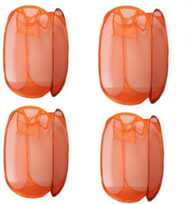 

Kids Mandi 20 L Orange Laundry Basket(Polyester)
