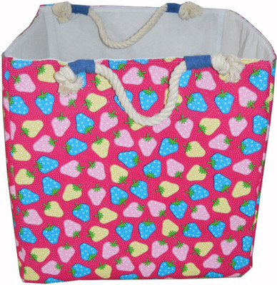 

Creative Textiles 10 L Multicolor Laundry Bag(Leather)