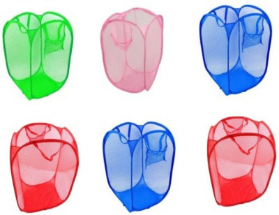 

Kids Mandi More than 20 L Multicolor Laundry Basket(Polyester)