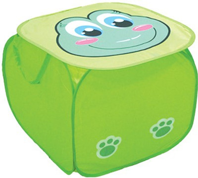 

Kids Mandi 15 L Green Laundry Basket(Polyester)