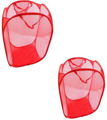 

HMO India 3 L Red Laundry Basket(Net)