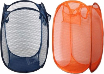 

Kids Mandi 16 L Blue, Orange Laundry Basket(Polyester)