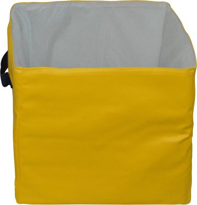 Creative Textiles 20 L Yellow Laundry Bag(Rexine)