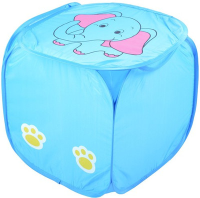 

Shree Balaji Home 4 L Blue Laundry Basket(Nylon)
