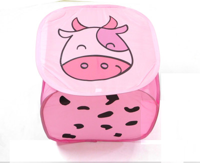 

Indiano 20 L Pink Laundry Basket(Fibre)
