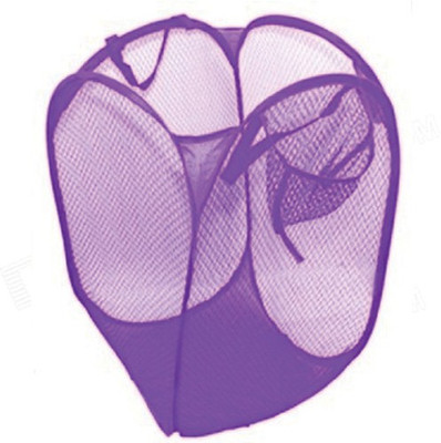 

Kids Mandi 8 L Purple Laundry Basket(Polyester)