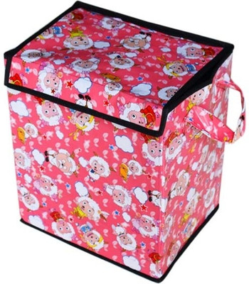 

Home Candy More than 20 L Pink Laundry Storage cum Stool(Polyester)