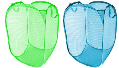 

Lavelle Lifestyle 15 L Light Blue, Green Laundry Bag(Net), Green;light blue
