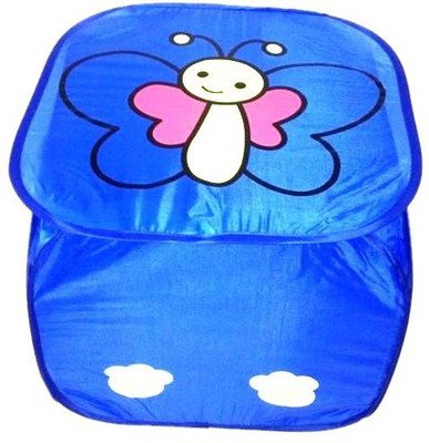 

Zesture 5 L Blue Laundry Basket(Fibre)