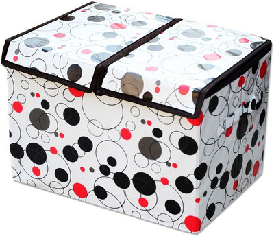 

The Intellect Bazaar 10 L White Laundry Basket(PVC)