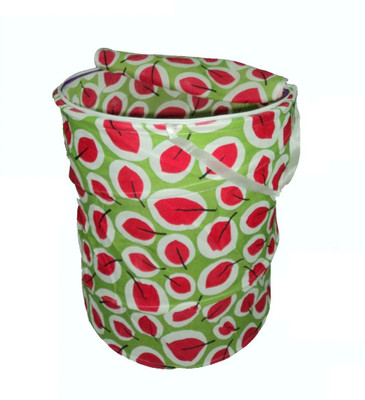 

Amita Home Furnishing 20 L Green Laundry Basket(Fibre)