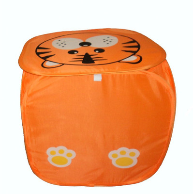 

Amita Home Furnishing 20 L Orange Laundry Basket(Fibre)